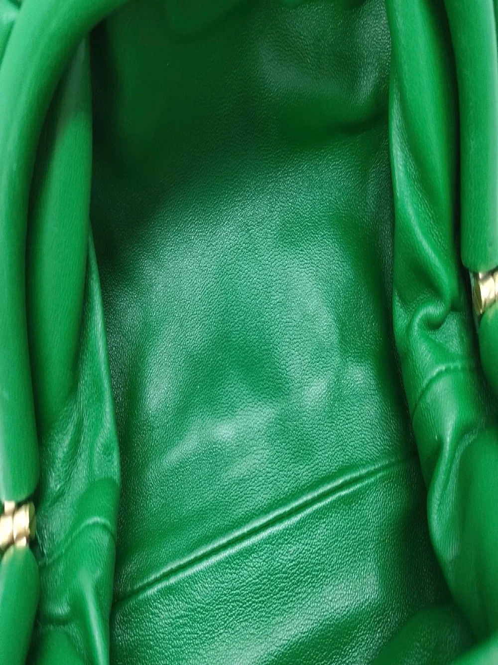 Bottega Veneta Green Intrecciato Leather Crossbody